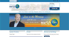 Desktop Screenshot of earthfmwrth.com
